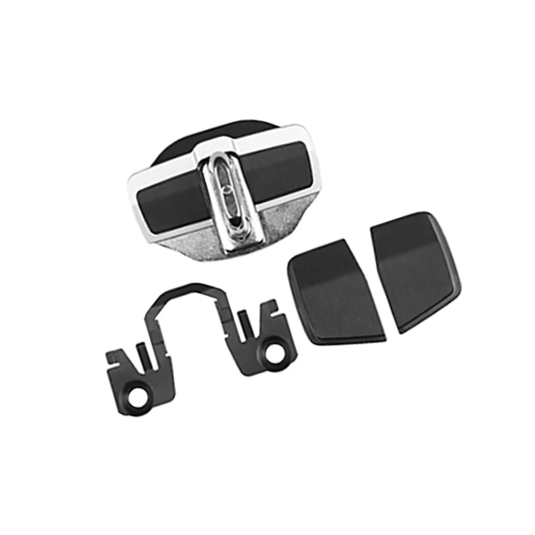 AT77 1Set Car TRD Door Lock Buckle Upgraded Stabilizer Cover Latches Stopper For-Lexus-Toyota Series Eliminate Abnormal Space
