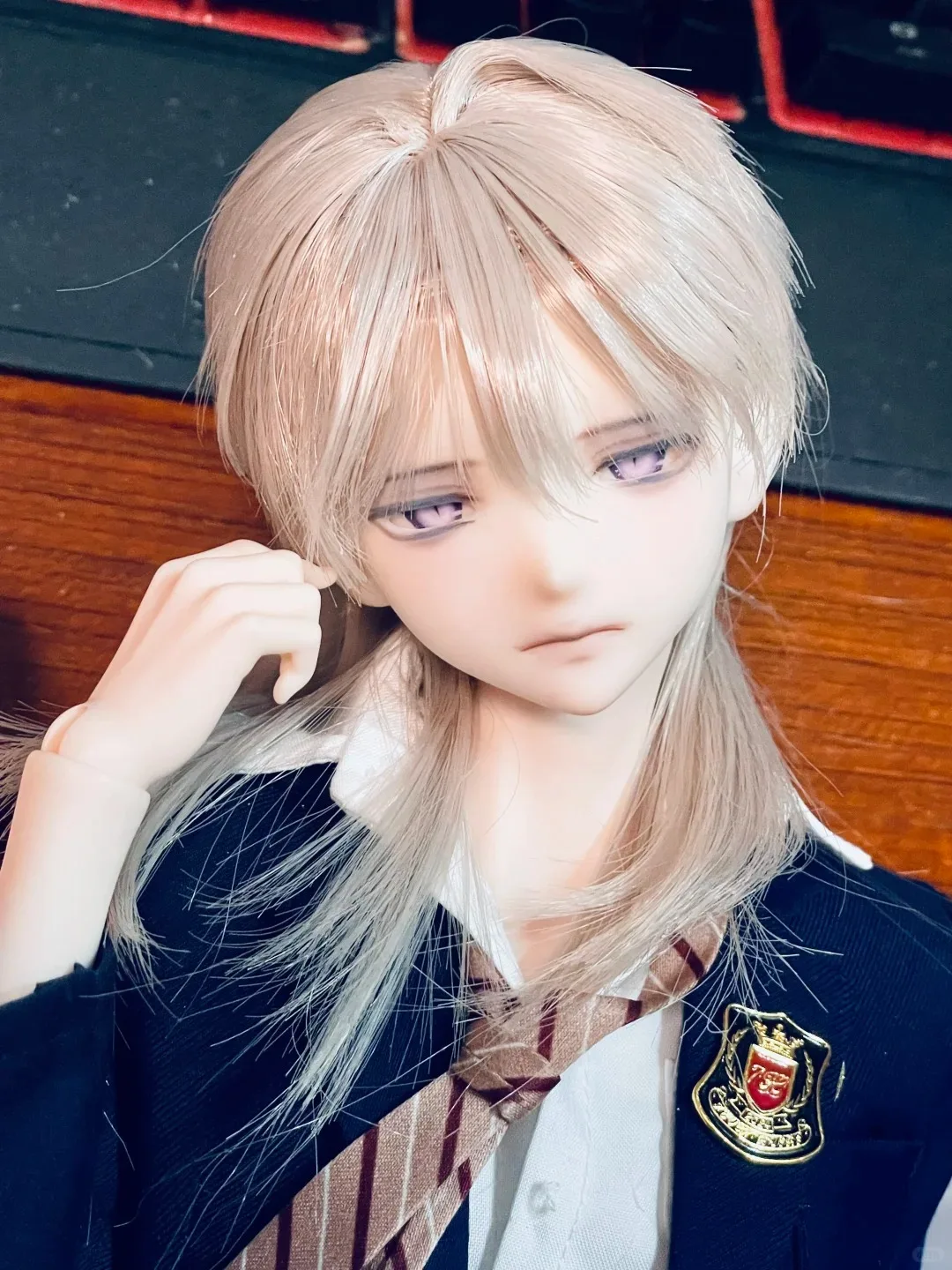Новая кукла BJD 1/4 15AN с макияжем, красивая, высококачественная, из смолы, игрушка-ангел, с подвижными суставами, бесплатная доставка.