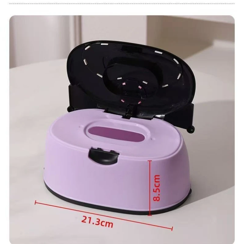 Hello Kitty My Melody Kuromi Tissue Box, Large Capacity Spring Tissue Holder, Decorative Storage Box for Desktop & Bedroom view 5