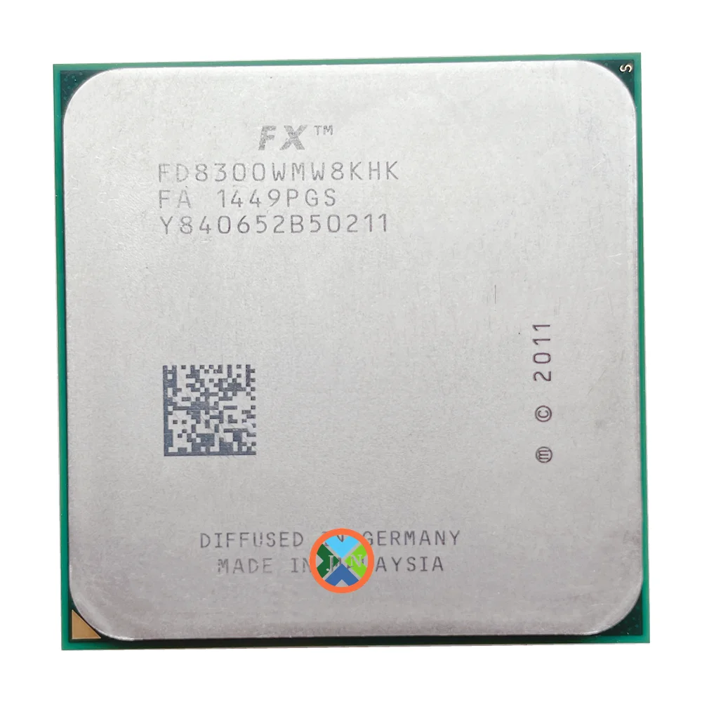 FX-8300 FX 8300 FX8300 3.3 GHz Eight-Core 8M Processor Socket AM3+ CPU 95W Bulk Package FX-8300