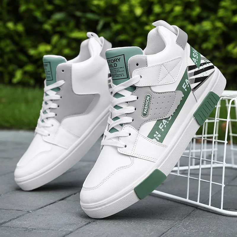 Men Casual Shoes Classic New Fashion Flat Breathable Sneakers Light Shoes Male Tennis Sneaker White Business Travel Footwear - Image 6
