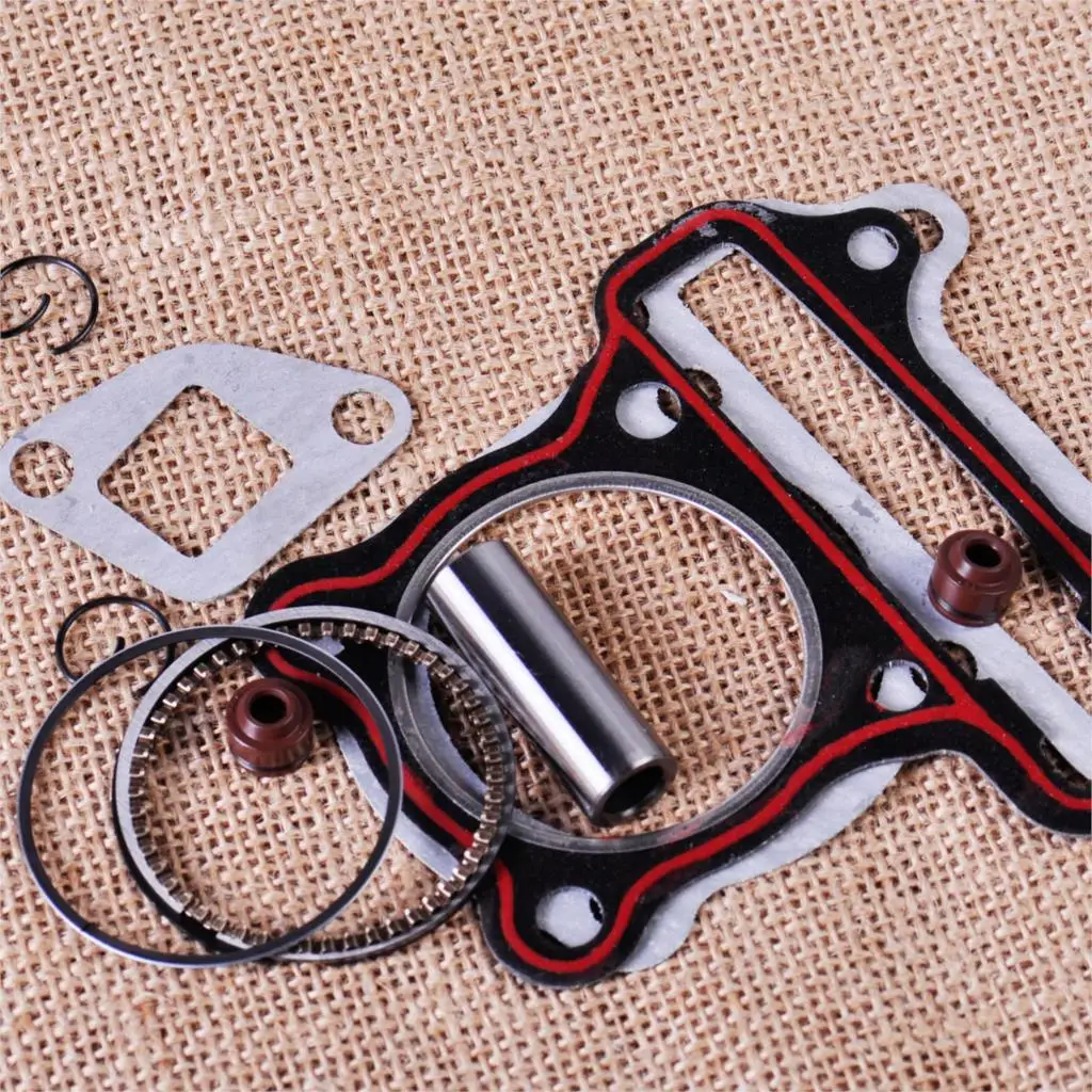 47mm Big Bore Kit Cylinder Piston Rings fit for GY6 50cc to 80cc 4 Stroke Scooter Moped ATV with 139QMB 139QMA engine