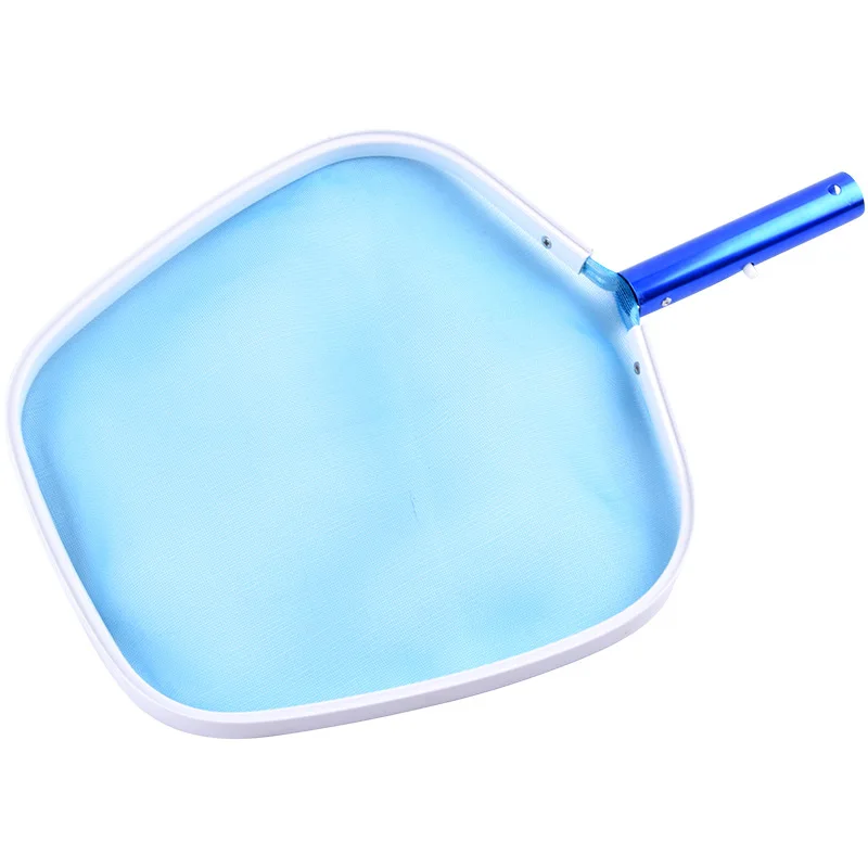 Aluminum Frame Shallow Water Pool Leaf Skimmer Net Lightweight Fishing Pond Debris Scoop Cleaner Tool