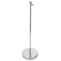 Telescopic Flag Stand Holder Office Supply Stainless Steel Table Household Pole Rod