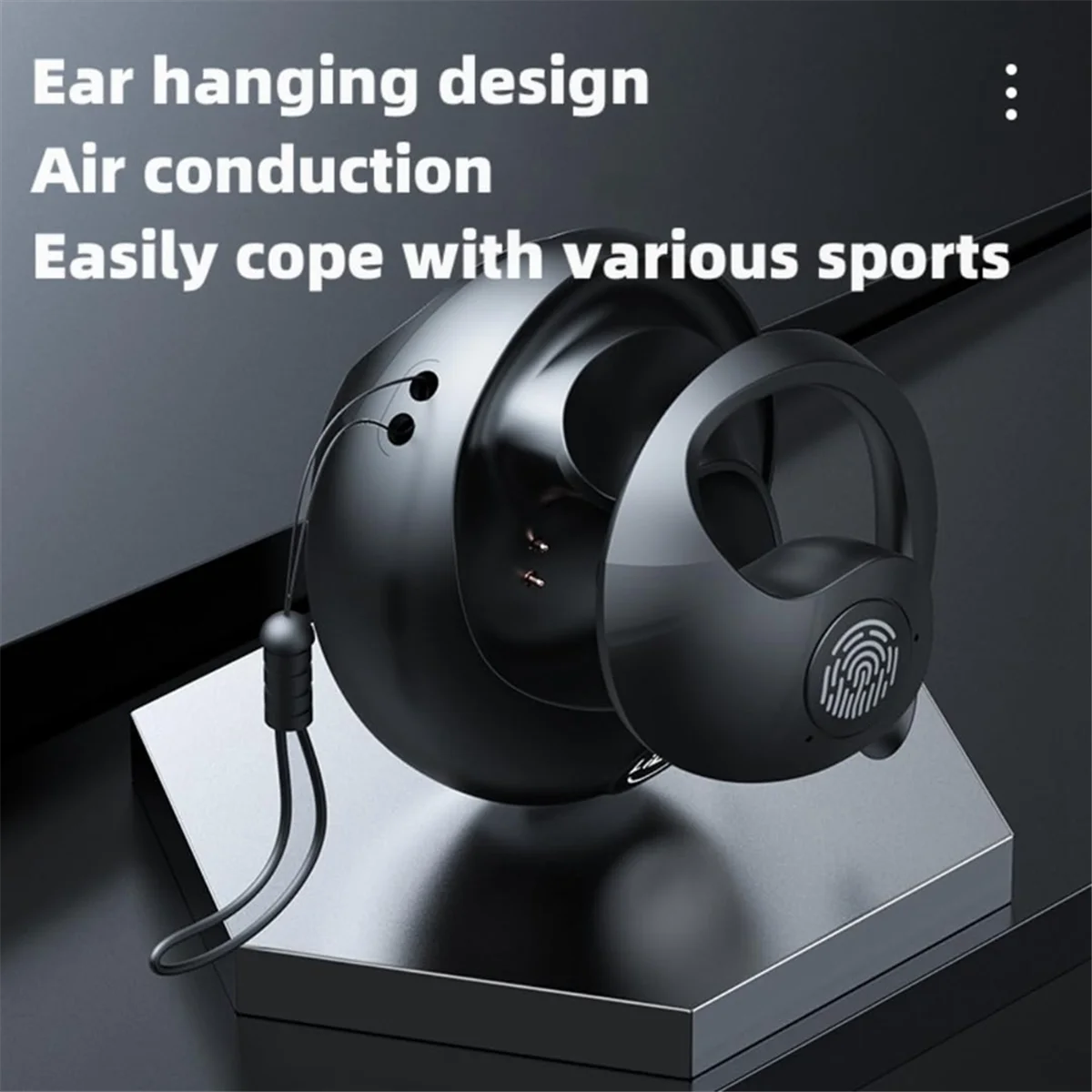 سماعة بلوتوث بلوتوث مفتوحة للألعاب IPX5 مقاومة للماء وخاصية إلغاء الضوضاء الرياضية اللاسلكية