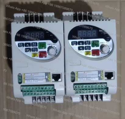 

1Pcs VFD-V A4T0007B inverter 380V-0.75KW test function is good