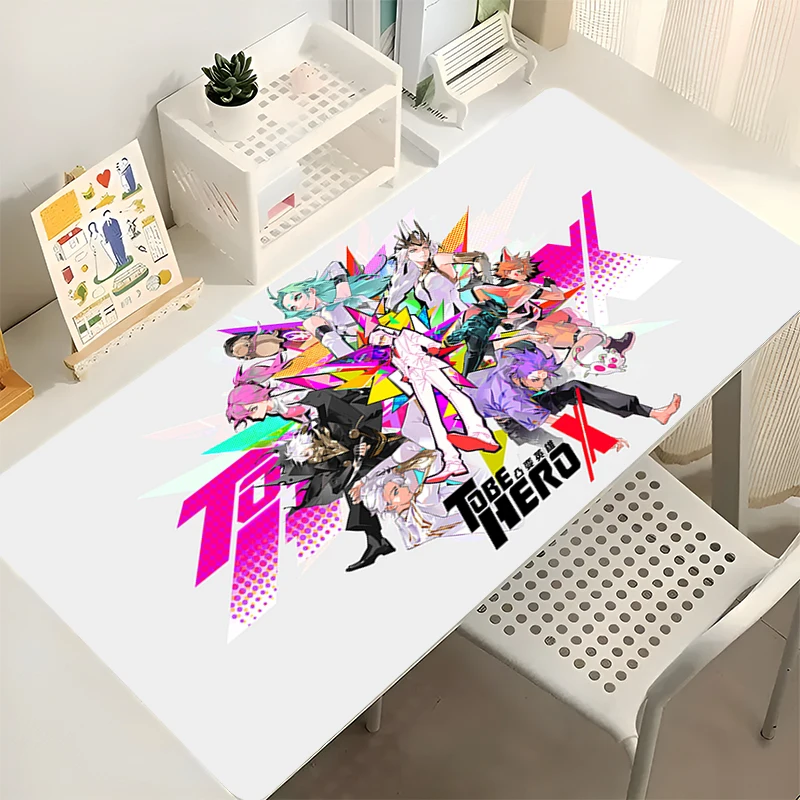 لوحة المفاتيح To Be Hero X Anime لوحة ماوس ممتدة لألعاب الكمبيوتر المكتبي عالية الدقة حصيرة حماية لسطح المكتب ملحقات ألعاب الكمبيوتر المحمول لوحة ماوس