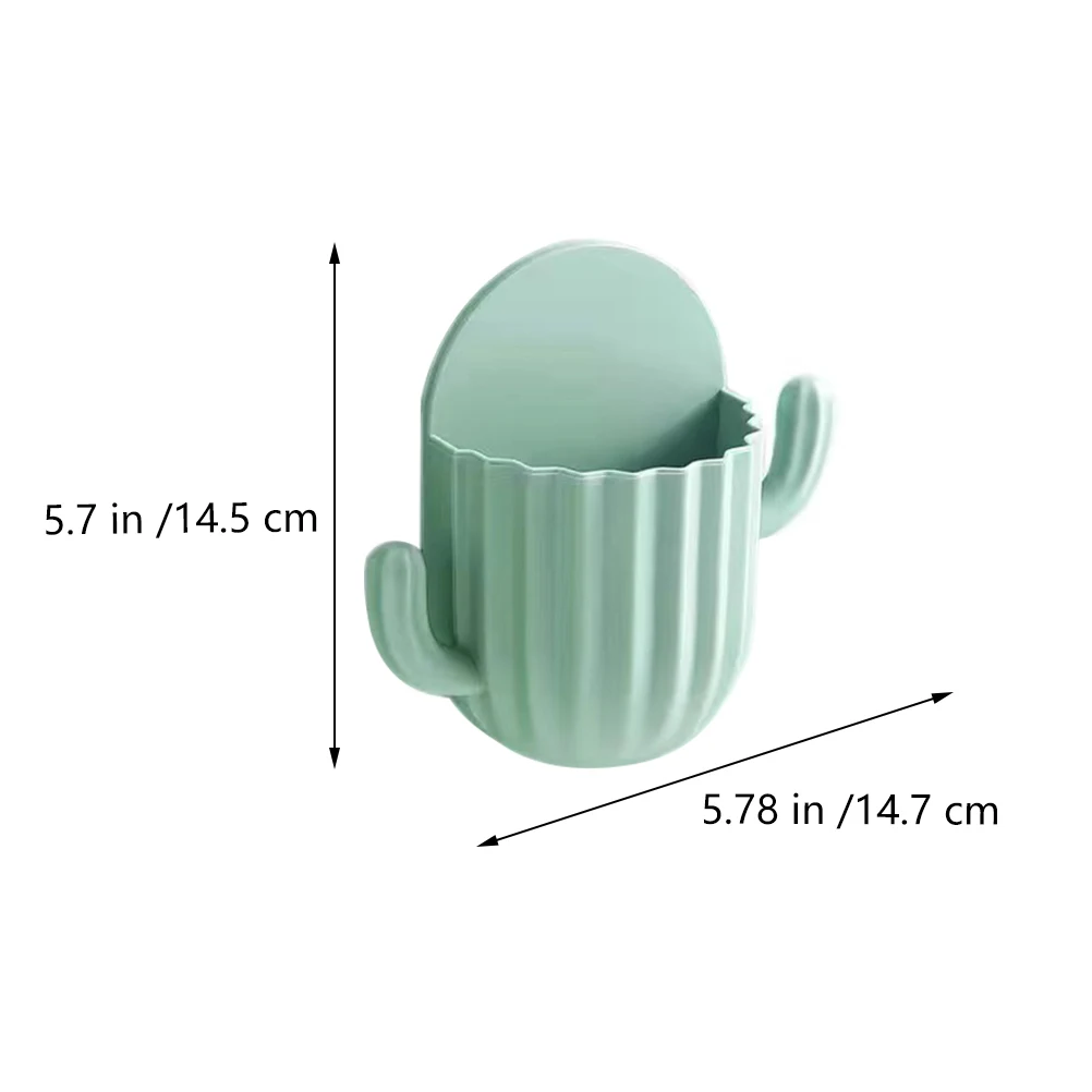 

4pcs Wall Mounted Storage Rack Hanging Basket Bathroom Accessories PP Material Lightweight Sundries Organizer Phone Stand