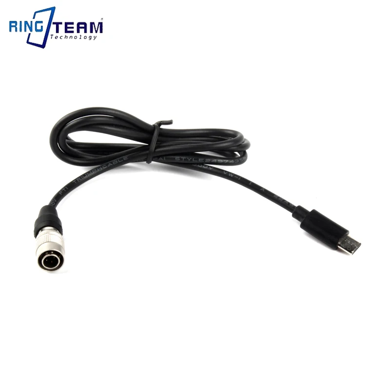 

For ZOOM F4 F8 F8N Recorder Power Cord Type-c Adapter Cable To Hirose 4-pin 6-pin Plug Power Supply Cord For Hirose 4-pin 6-pin