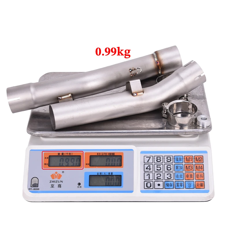 Slip On For SUZUKI DR-Z400SM DRZ400 SM DRZ-400 S E 2000 - 20204 Motorcycle Exhaust Escape Systems Middle Link Pipe Dirt Bike