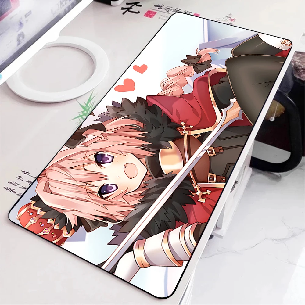 astolfo Mousepad HD Printing Computer Gamers Locking Edge Non-slip Mouse Pad XXL90x40cm Keyboard PC Desk Pad