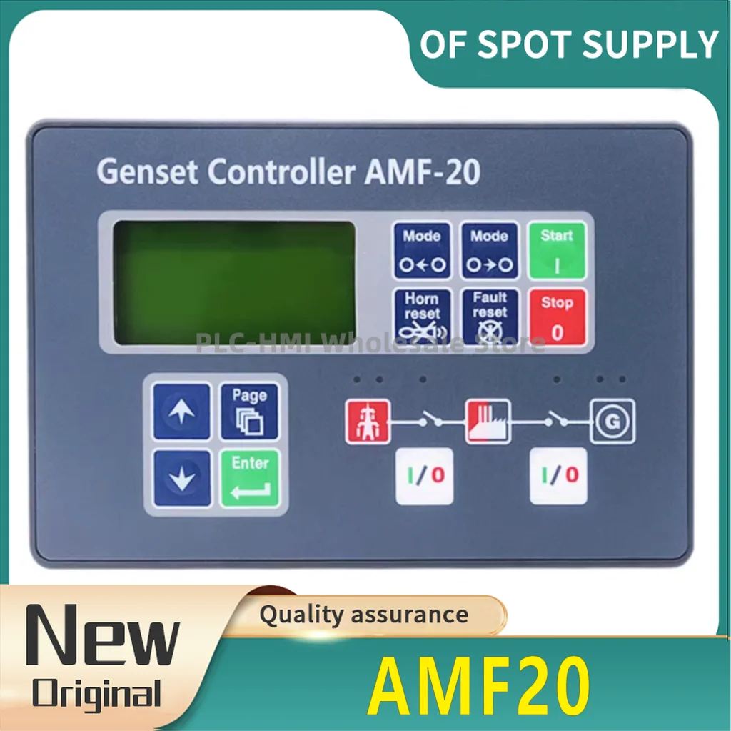 AMF20 AMF25 Diesel Generator Set Controller Compatible With Original AMF-20 AMF-25.
