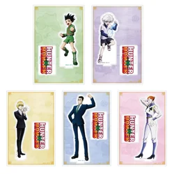 Anime Figures Doll Leorio Kurapika GON FREECSS Killua Zoldyck Acrylic Stands Model Cosplay Toy for Gift