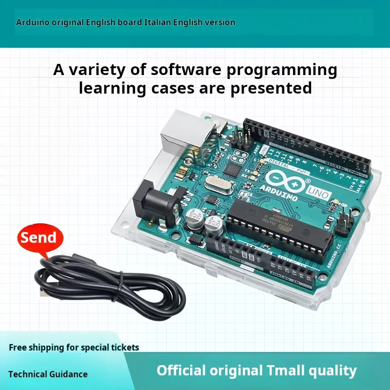 Arduino UNO R3 ATmega328P Development Board Starter Kit for C Programming Learning DIY Electronics