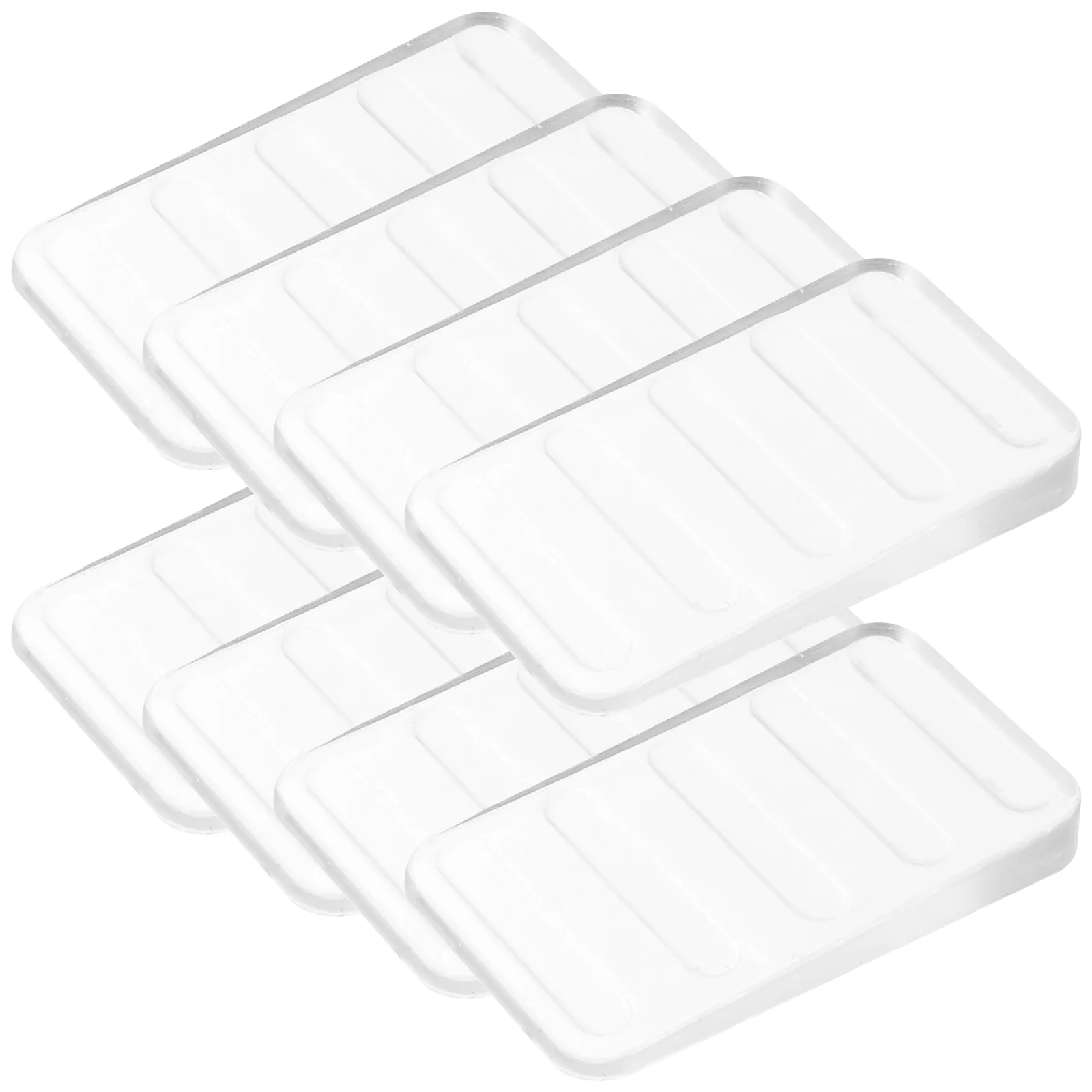 Cales de nivellement de meubles en plastique, 8 pièces, cales de toilettes pour niveler les stabilisateurs de Table, pièces de pieds de meubles, blocs réglables