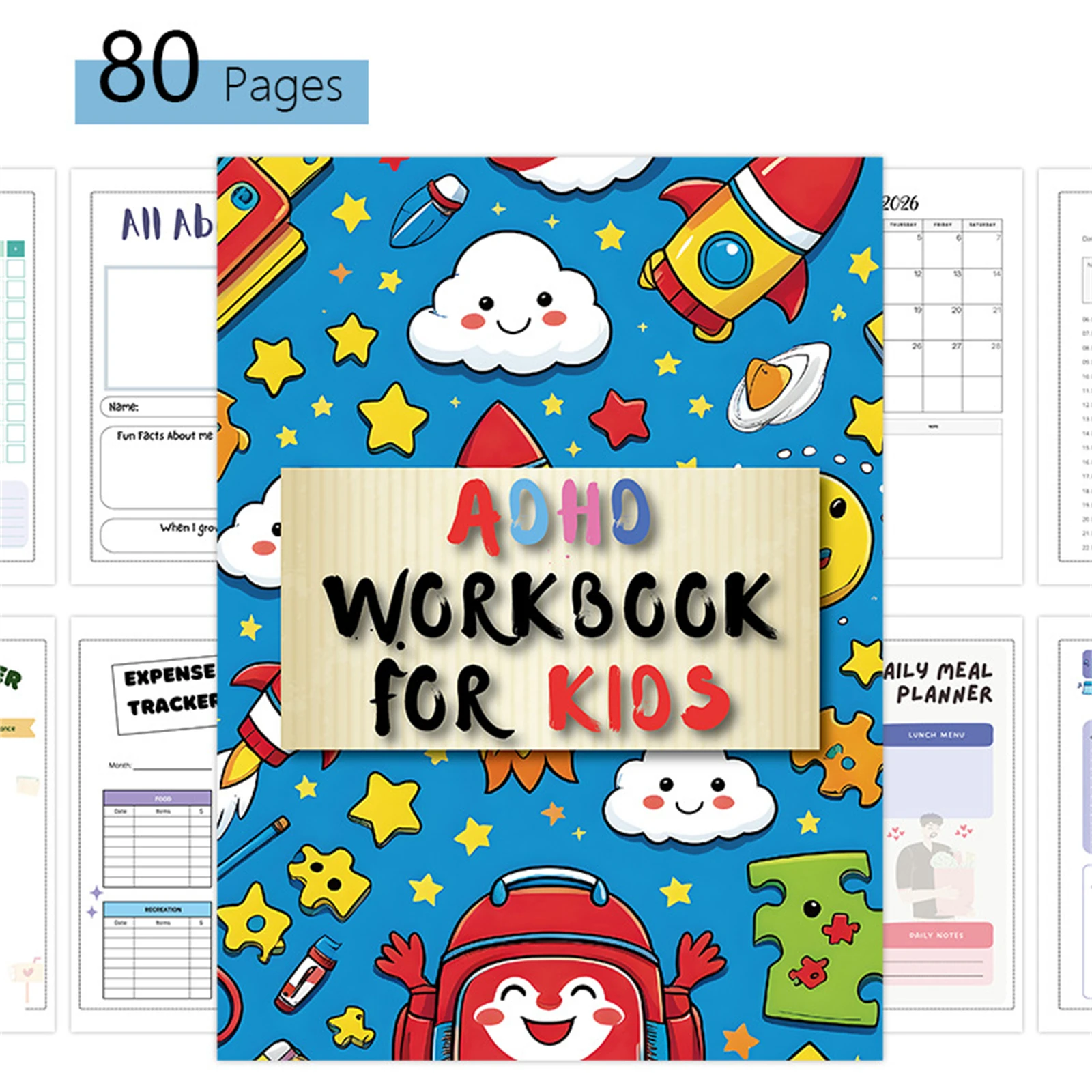 Libro delle attività per bambini: agenda settimanale della lista delle attività, elenco delle cose da fare per bambini, libro del piano settimanale, note settimanali, manuali
