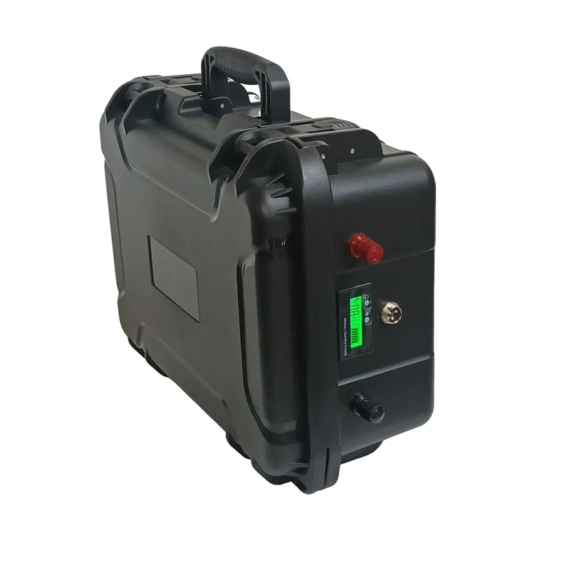 Portable 60V 60Ah 80Ah 100Ah Lithium ion Battery with Bluetooth BMS 17S for 5000W Golf Cart Energy Storage Solar System Boat