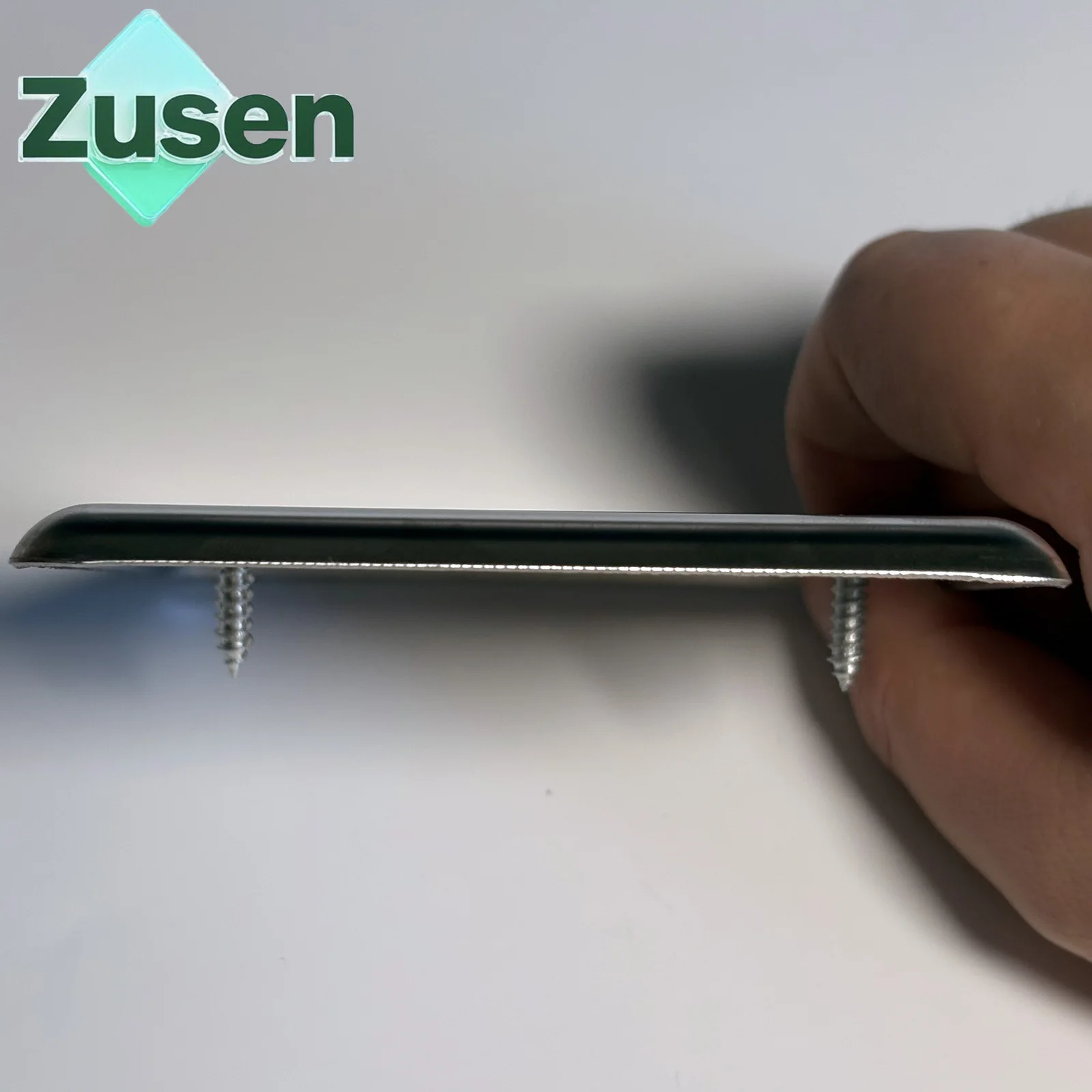 Zusen 19mm Open Hole Stainless Steel Panel 86*86 For Push Button Switch