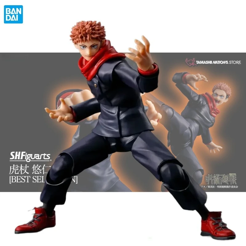 

In Stock Bandai S.H.Figuarts SHF YUJI ITADORI (BEST SELECTION) Anime Action Figure Model Toy Collection Doll Kids Boys Gifts