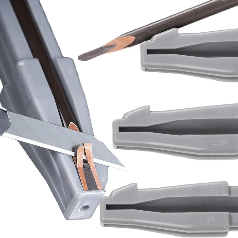 1-2 pz Microblading Matita Per Sopracciglia Temperamatite per Principianti Semi-Permanente Sopracciglio Trucco Profiler Penna Per Affilare Punta Strumenti Sottili