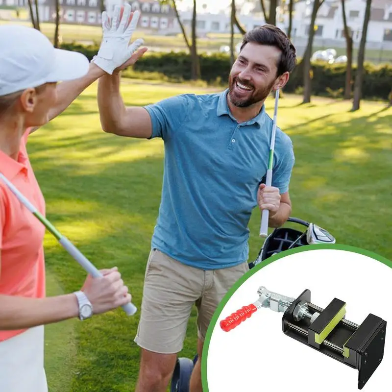 Quick Shaft Clamp Golf Club Professional Golf Club Gripping Station Quick Shaft Clamp Grip Easy Install Golf Grip Accessories