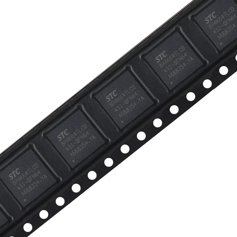 Placa de avaliação STC8H4K64TLCD-45I-QFN64