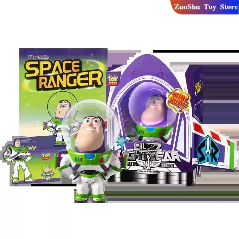 Buzz Lightyear tête à bulle tendance jouable brillant jouet histoire pendentif Disney Mobile boîte aveugle portable périphérie