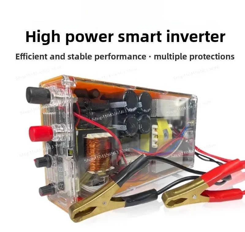 High Power Inverter Module 1599M/1600M 12V DC to AC Converter Heavy Duty Power Transformer