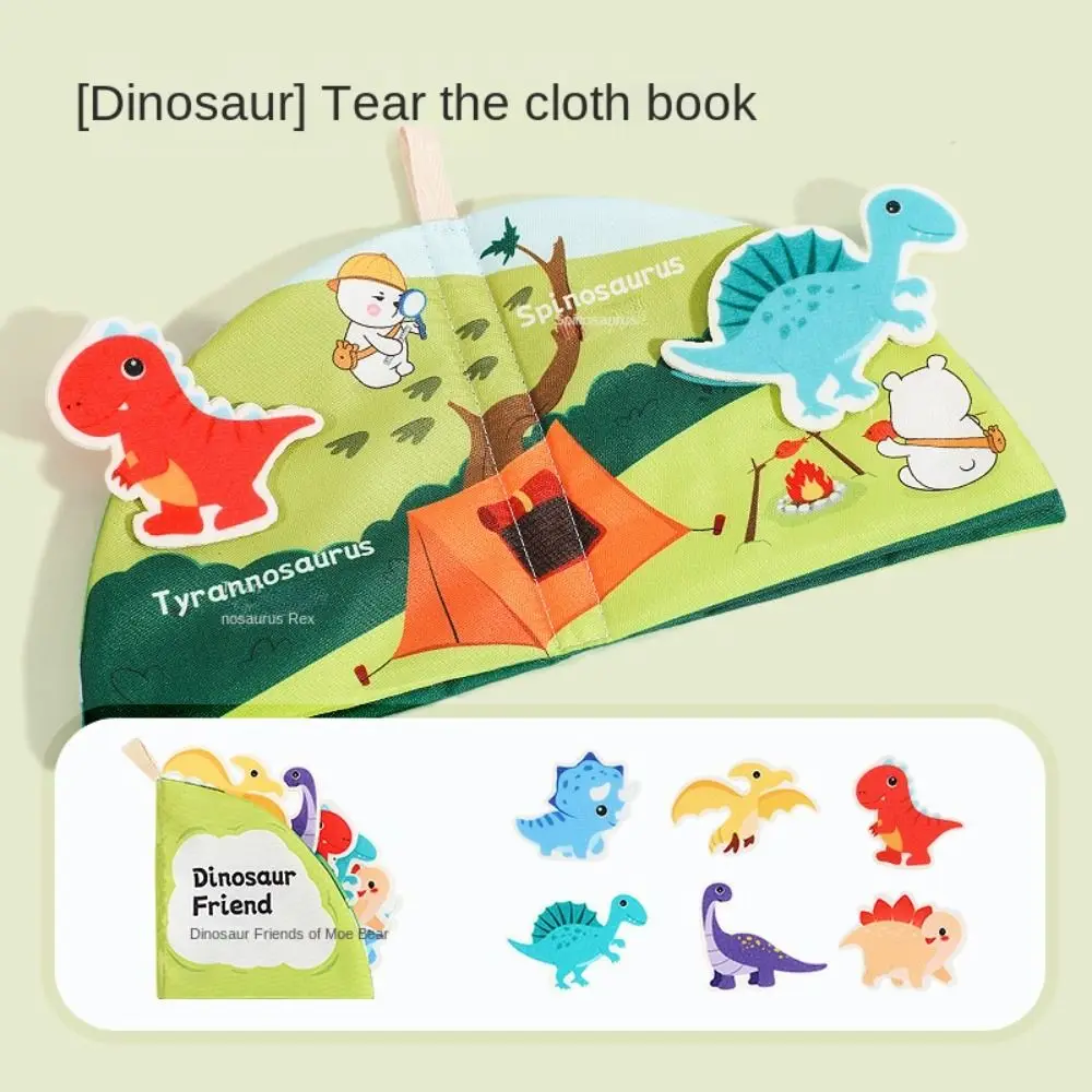 Felt Cloth Puzzle Felt Book Stereoscopic Educational Montessori Felt Cloth Book Learning 3D Early Learning Educational Book