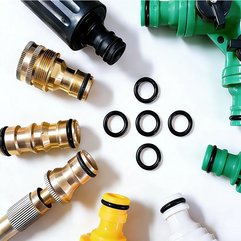 

50/100Pcs O-Rings Black High Temperature for Power Pressure Washer 1/4in 3/8in Quick Coupler M22 Quick Connect Sealing Gaskets