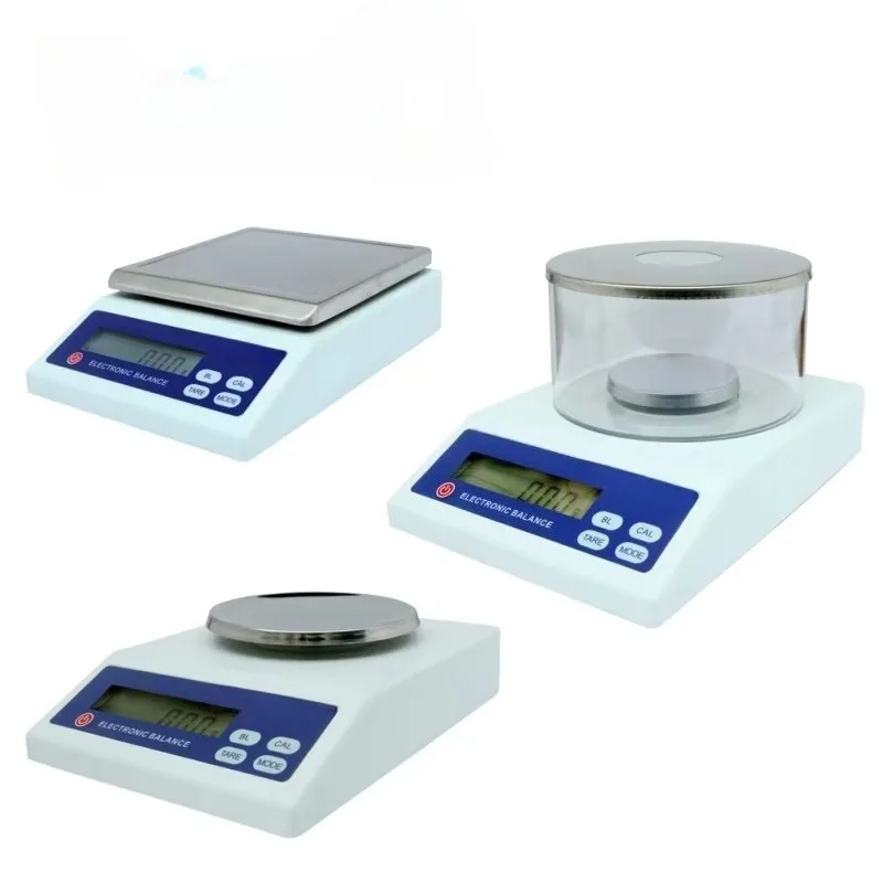 ميزان ذكي، مقياس الوزن الرقمي 500 جرام/1 ملجم؛ 2000 جرام/0.01 جرام؛ 10 كجم/0.1 جرام