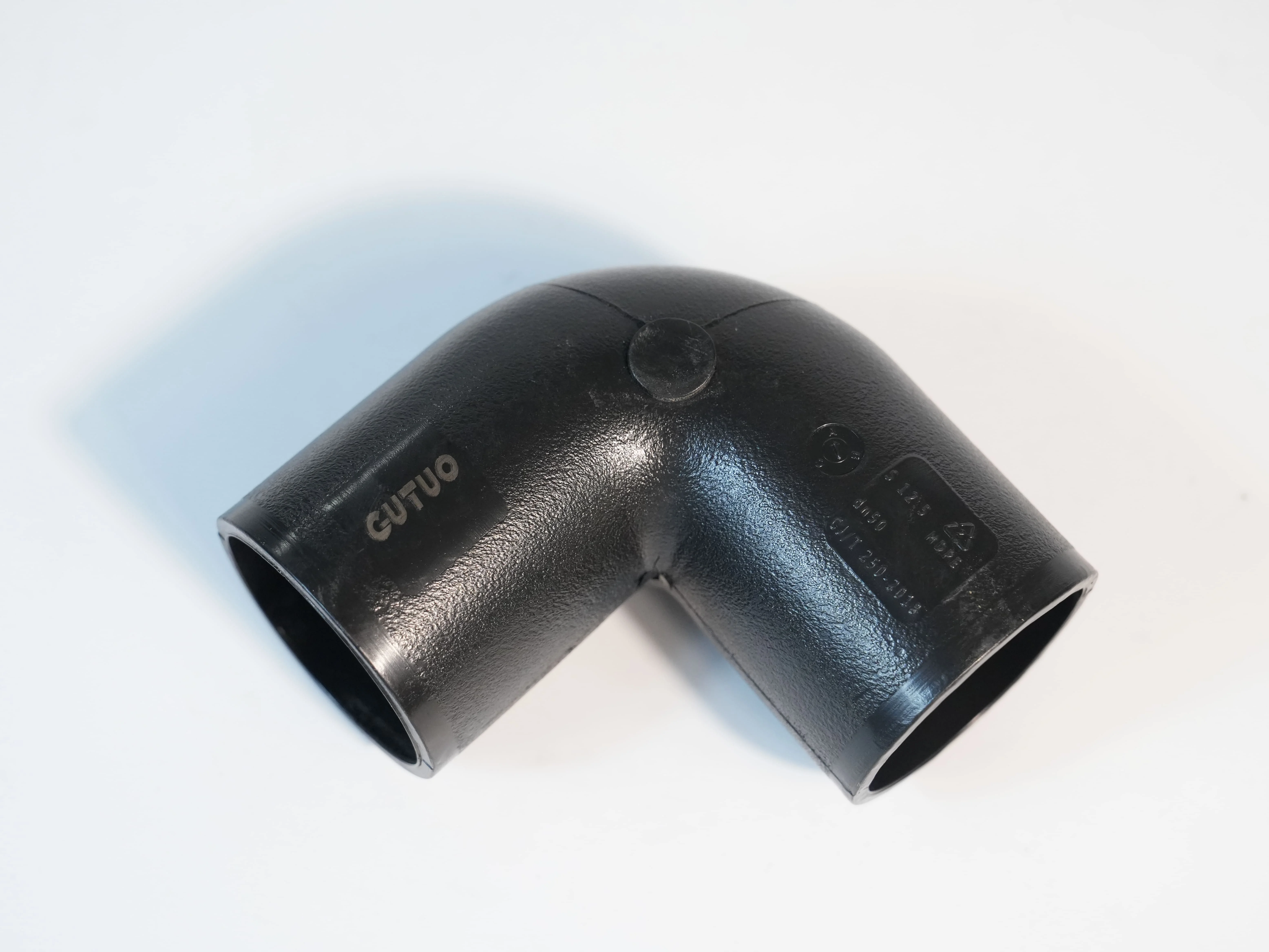 China High Quality Hdpe Pipe Butt fusion Fitting Fusion Bend 45 90 Degree Elbow Plumping Accessories