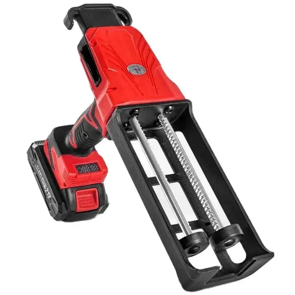 Pistola per calafataggio elettrica 1:1 da 400 ml Applicatore per mastice elettrico Pistola elettrica in silicone con luce LED (BC-1429)