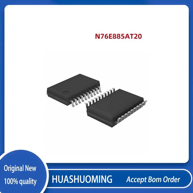 NeW 10Pcs/LOT      N76E885AT20  N76E885AT N76E885  N76 SSOP-20