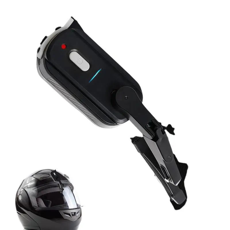 

Rechargeable Motorcycle Helmet Wiper IP5 Waterproof Electric Vehicle USB Wiper Helmet Windshield Wiper For Most Visor