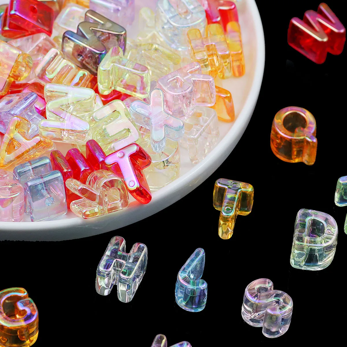 �y�Z�[�����z20 �~�����[�g���J���t���ȃA�N�������� UV �����������_�������r�[�Y�K���X�X�y�[�T�[���[�X�r�[�Y�W���G���[ DIY �d�b�`�F�[���A�N�Z�T���[