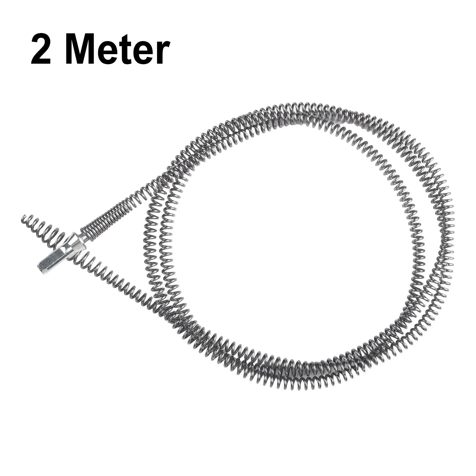 Pipe Dredging Tool Spring Pipe Sewer Pipe Unblocker Bathroom=Kitchen= Drainer Drain Cleaners Manganese Power Tools