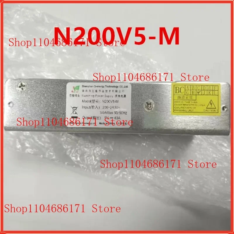 L New Original PSU For G-ENERGY 5V40A 200W Power Supply N200V5-M