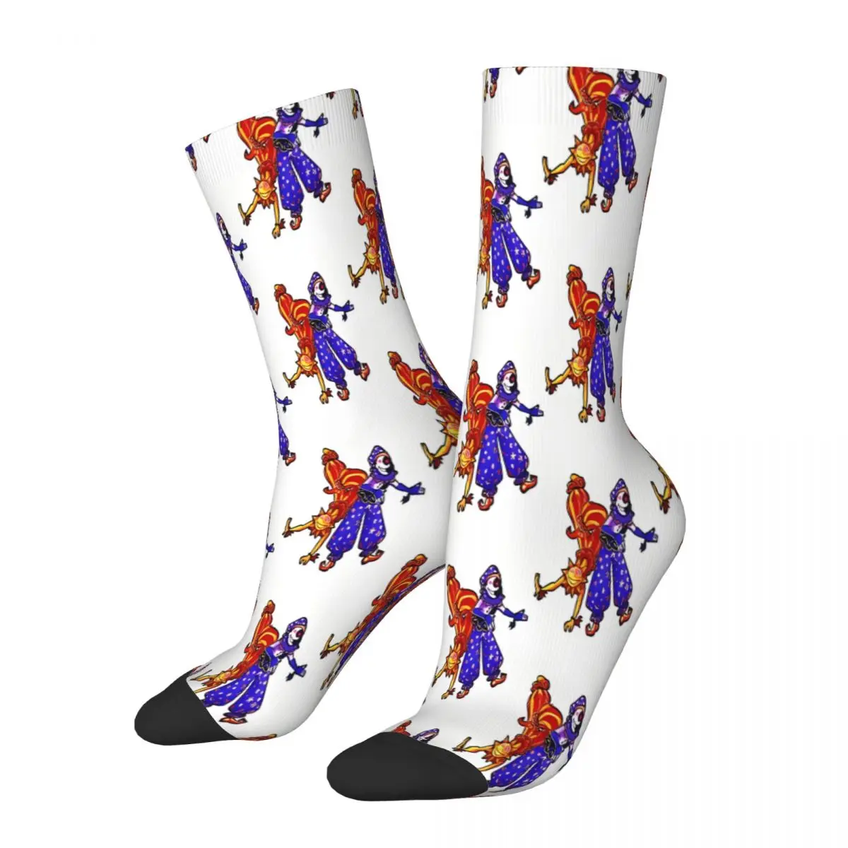 

Sun And Moon Socks Printed Men's Stockings Polyester