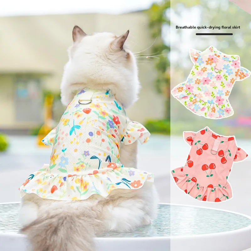 

XS-8XL Large Dog Summer Dress Skirt for Small Medium Big Puppy Pet Clothes Doggy Comfortable Cool Clothes Pet Supplies Wholesale