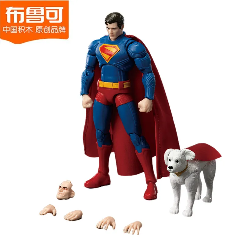

BLOKEES Classic class Building Blocks DC Film New Superman David Corenswet Action Figures splicing model Collectble Toys