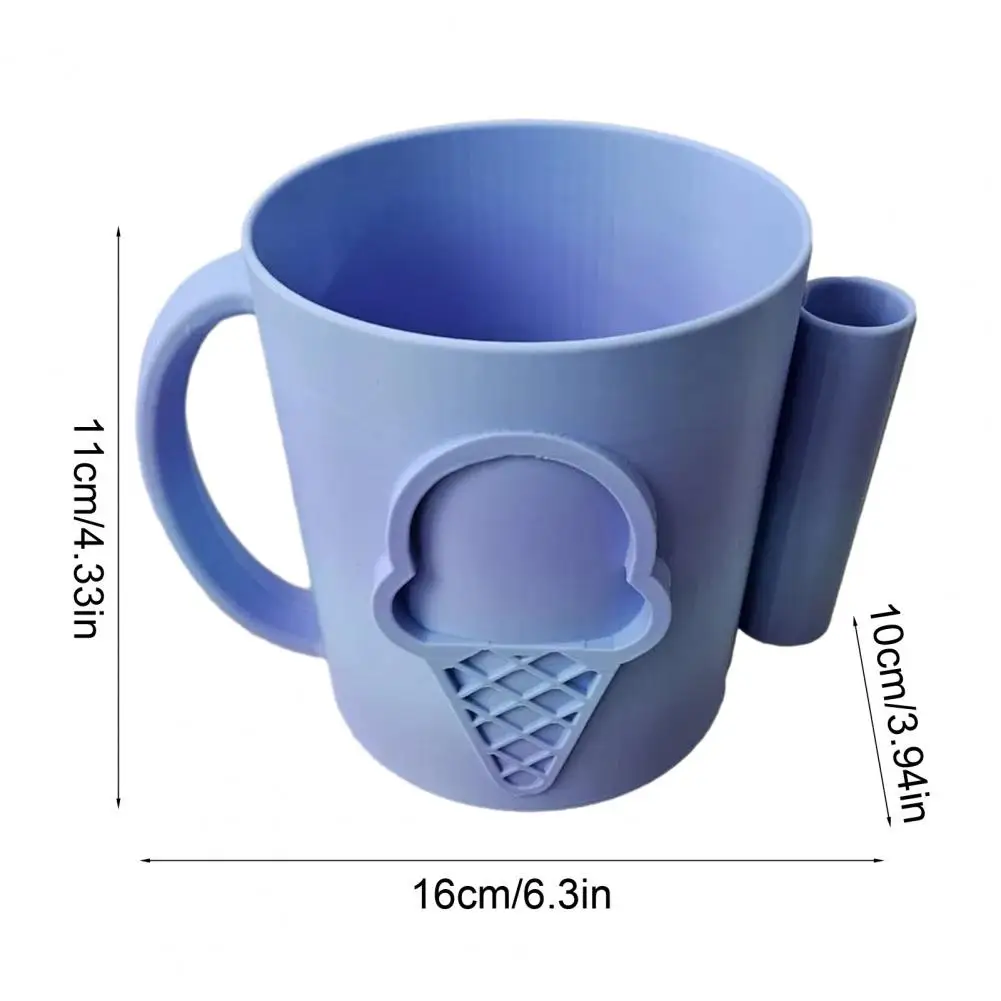 

Многоразовая чашка для мороженого, контейнер-холодильник на 16 унций, изолированный держатель для мороженого с прорезью для ложки, многоразовый рукав-холодильник на 16 унций