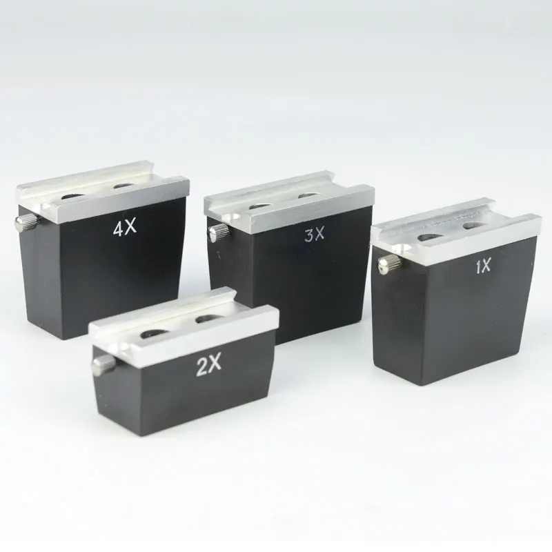 

1X 2X 3X 4X Stereo Microscope Objective Lens Microscope Parts Accessories 1set
