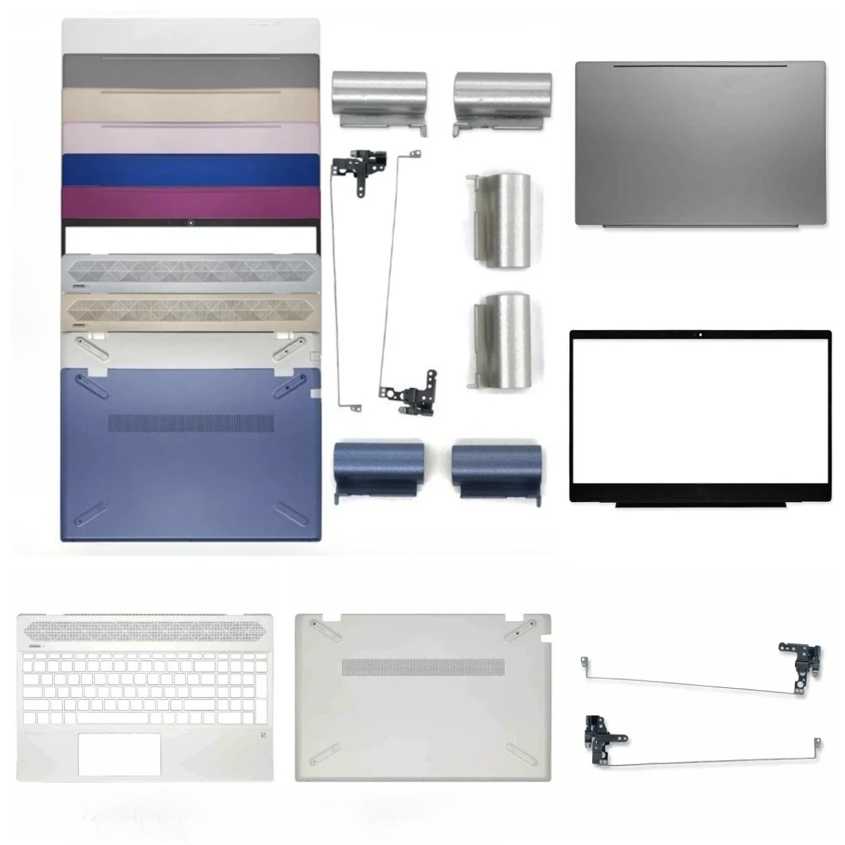 

TPN-Q208 Q210 15-CS 15-CW laptop LCD screen back cover, screen frame, palm rest bottom cover, hinge ABCD cover shell