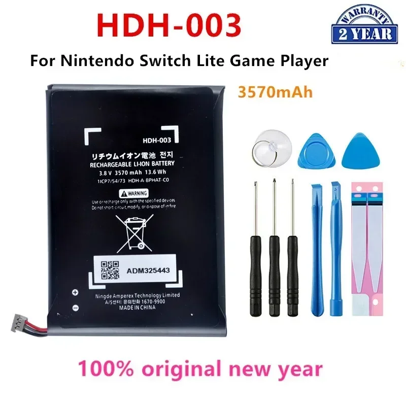 HDH-003 HAC-003/006 CTR-003 BEE-003 Battery For Nintend Switch Lite Game Nintendo 3DS 2DS XL Switch Console 2017+Tools