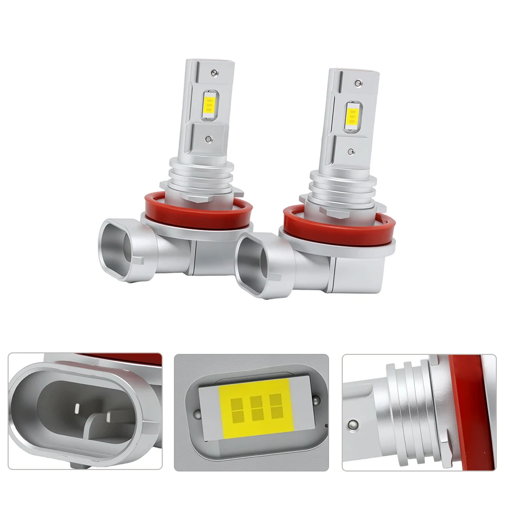 ホンダ CR-Z CR-V MK4 ジャズ MK3 アコード VII HR-V シビック MK8 FN2 R用 H11 H8 H9 H16(JP) オートヘッドライトバルブ 車用LEDフォグランプ CSP 3570