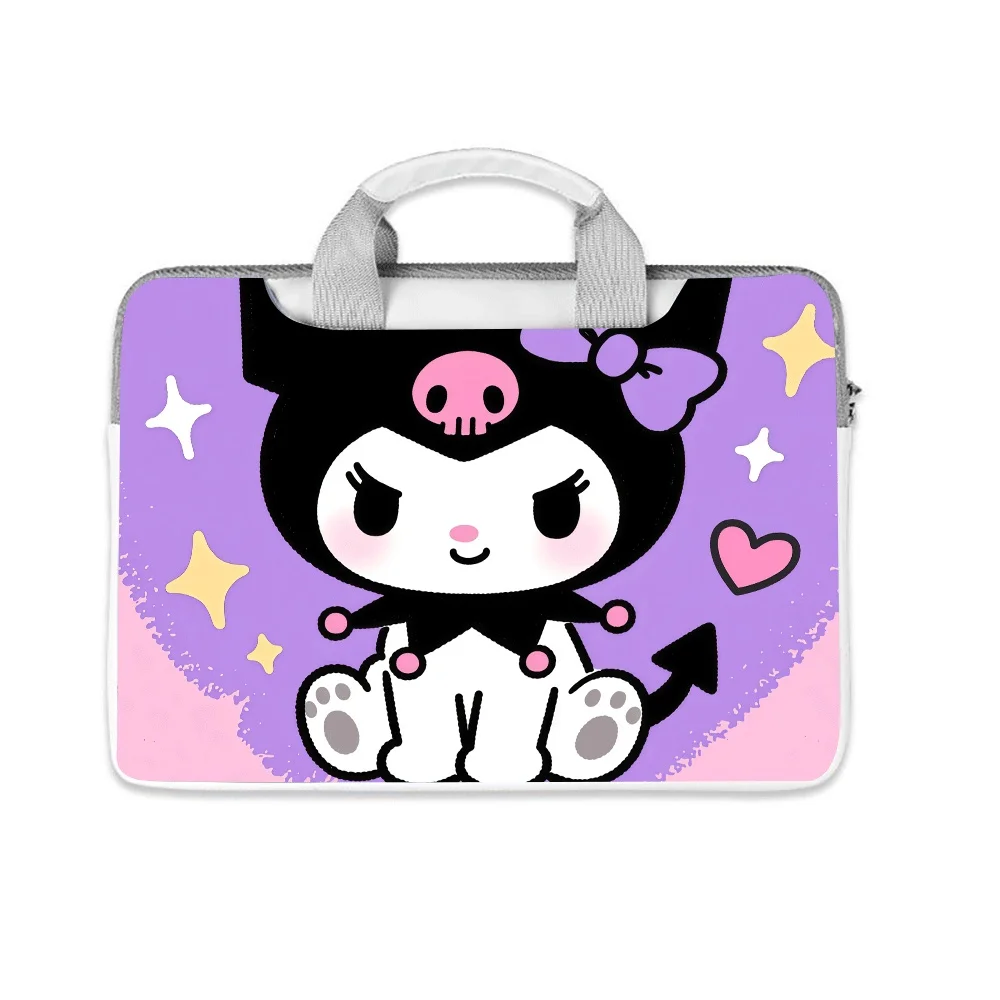 

Cartoon Hello Kitty Kuromi Portable Laptop Bag Protective Cover for Macbook 12 13 14 15.6 16 Inch Macbook Air ASUS Huawei Gift
