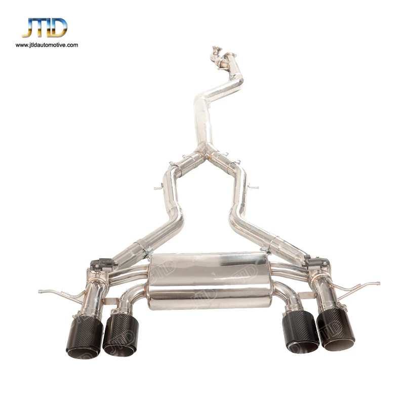 

JTLD 304 stainless Steel Polished Exhaust valvetronic catback For BMW G8X G87 M2 EXhaust Valved System Escape Tubo Escape Coche