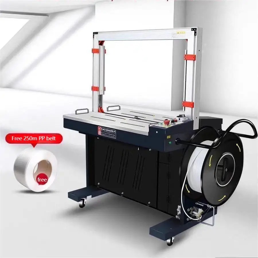 

Full Automatic pp Belt Strapping Packing Machine Carton Box Strapping Machine