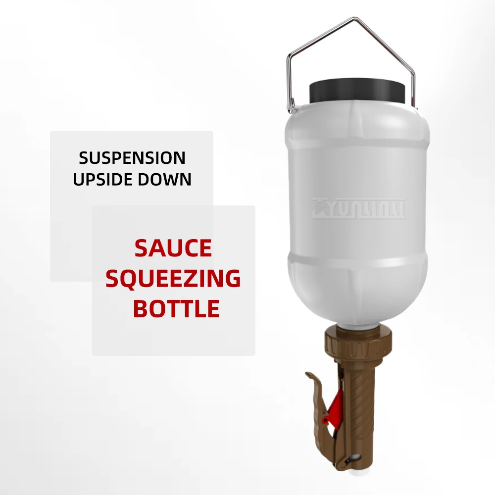 Подвесная перевернутая бутылка для соуса, бутылка для соуса, инструмент для салата из здорового материала